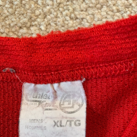 Hockey Jersey Wings Mens League Size XL Red - Picture 8 of 8